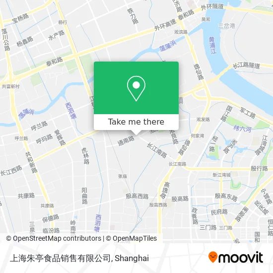 上海朱亭食品销售有限公司 map