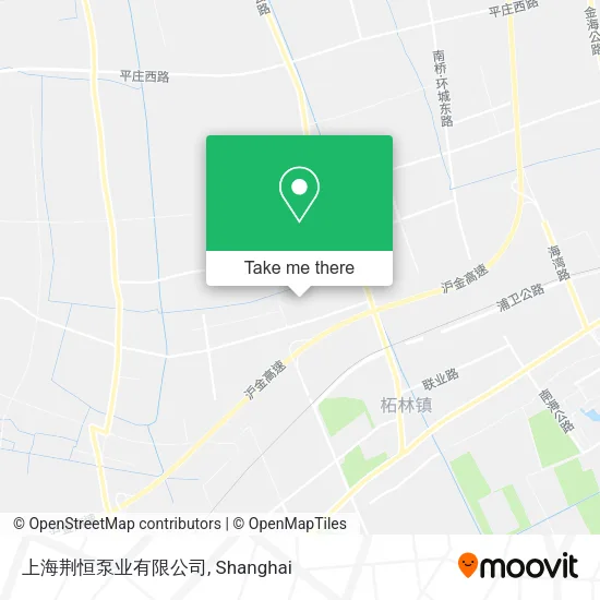 上海荆恒泵业有限公司 map