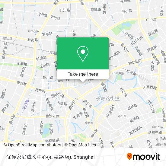 优你家庭成长中心(石泉路店) map