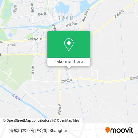 上海成山木业有限公司 map