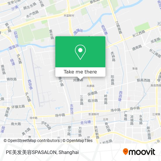 PE美发美容SPASALON map