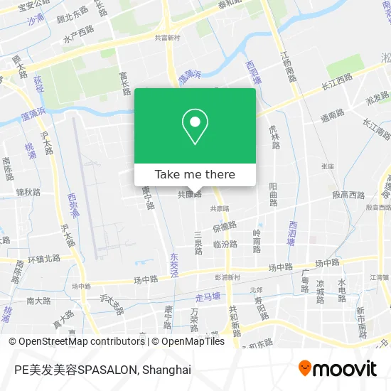 PE美发美容SPASALON map