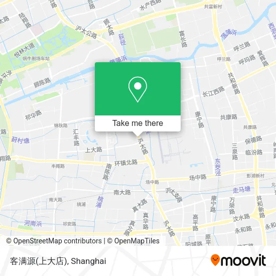 客满源(上大店) map