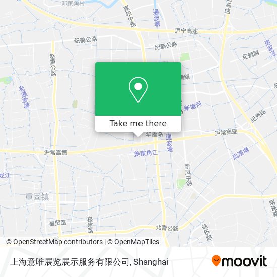 上海意唯展览展示服务有限公司 map