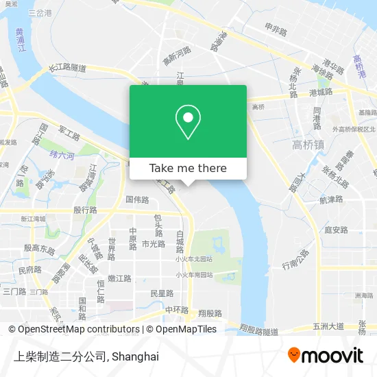 上柴制造二分公司 map