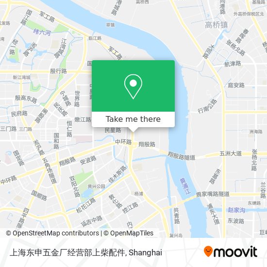 上海东申五金厂经营部上柴配件 map