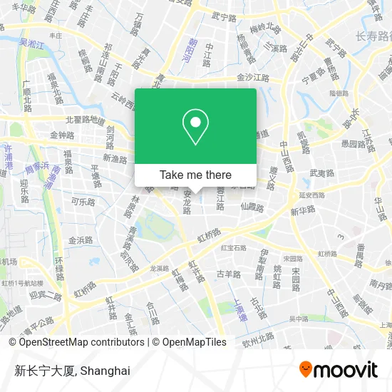 新长宁大厦 map