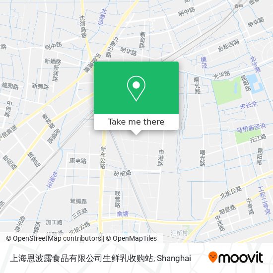 上海恩波露食品有限公司生鲜乳收购站 map