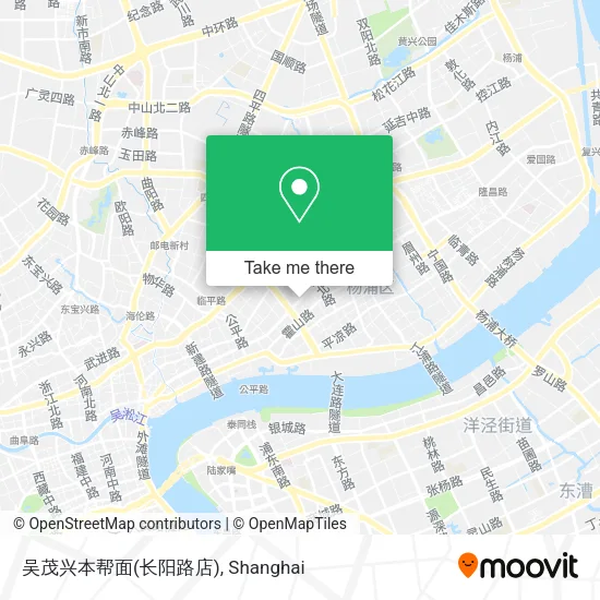 吴茂兴本帮面(长阳路店) map