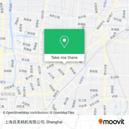上海昌美精机有限公司 map