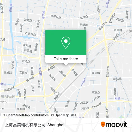 上海昌美精机有限公司 map