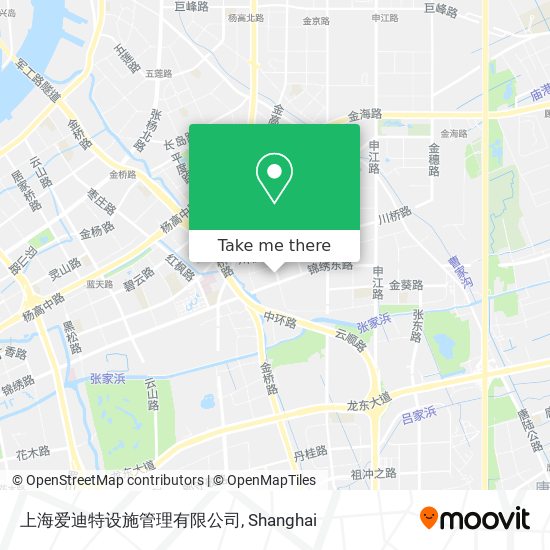 上海爱迪特设施管理有限公司 map