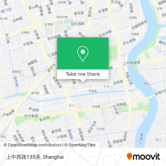 上中西路135弄 map