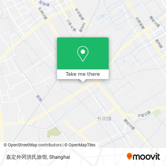 嘉定外冈洪氏旅馆 map