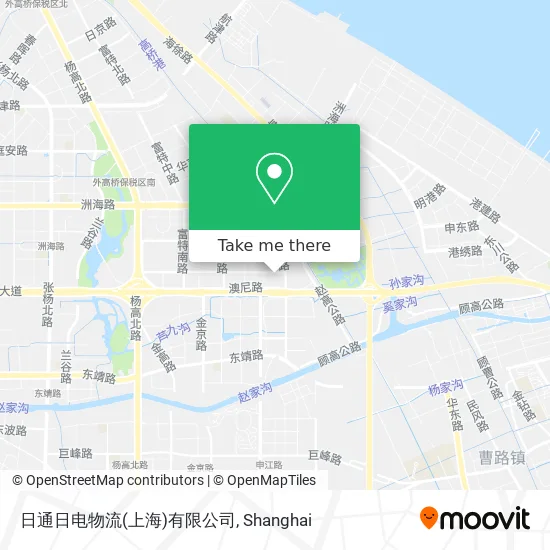 日通日电物流(上海)有限公司 map