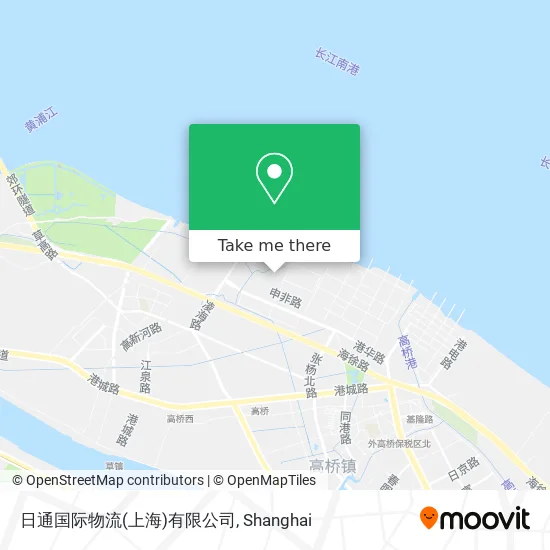 日通国际物流(上海)有限公司 map