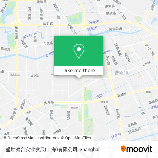 盛世澹台实业发展(上海)有限公司 map