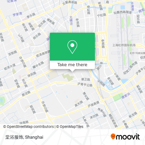 棠浴服饰 map