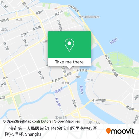 上海市第一人民医院宝山分院(宝山区吴淞中心医院)-3号楼 map