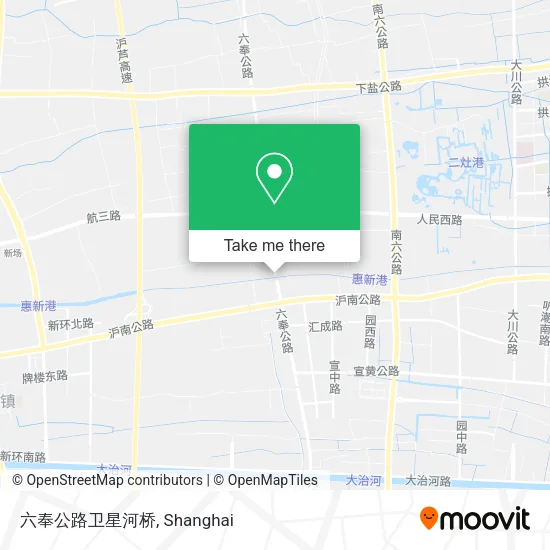 六奉公路卫星河桥 map