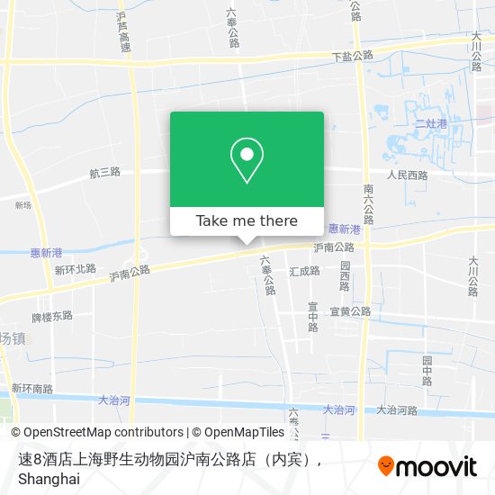 速8酒店上海野生动物园沪南公路店（内宾） map