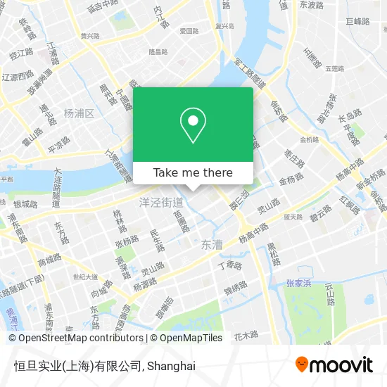 恒旦实业(上海)有限公司 map