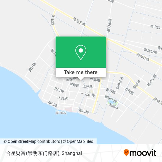 合星财富(崇明东门路店) map