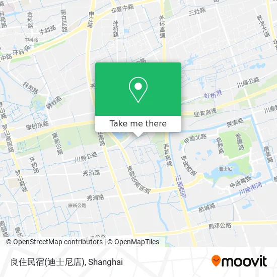 良住民宿(迪士尼店) map