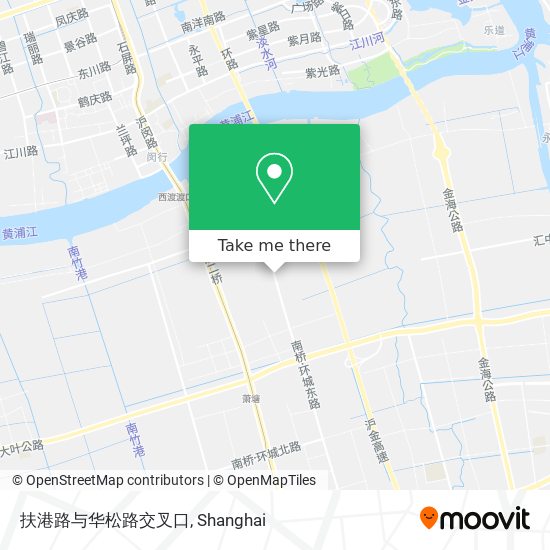 扶港路与华松路交叉口 map