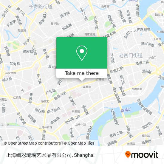 上海绚彩琉璃艺术品有限公司 map