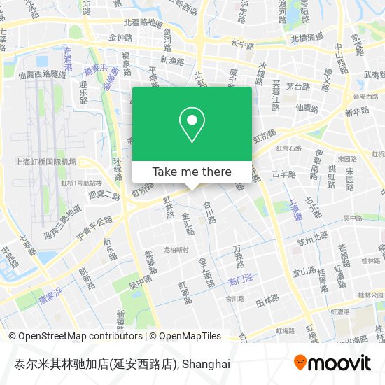 泰尔米其林驰加店(延安西路店) map