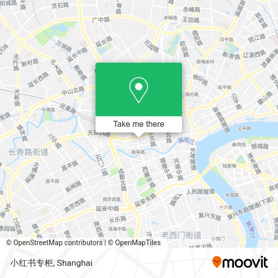 小红书专柜 map
