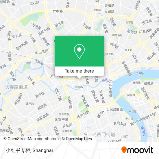 小红书专柜 map