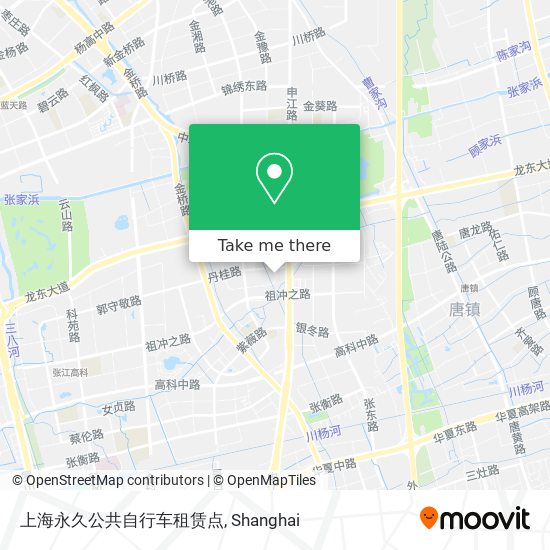 上海永久公共自行车租赁点 map