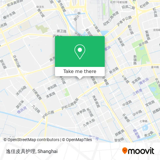 逸佳皮具护理 map