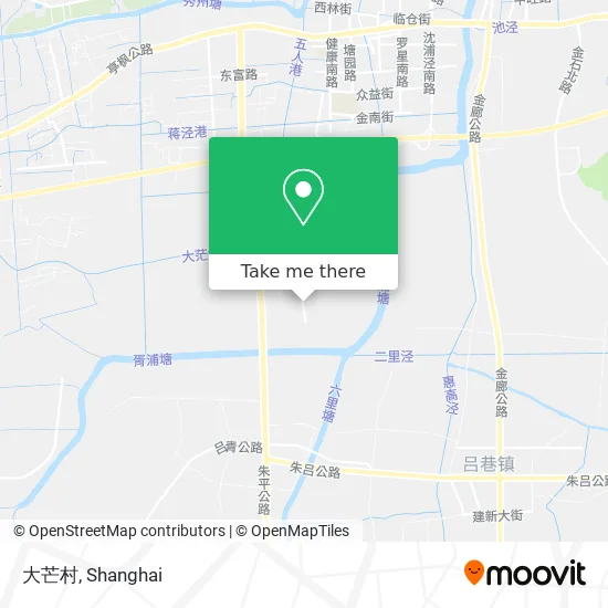 大芒村 map
