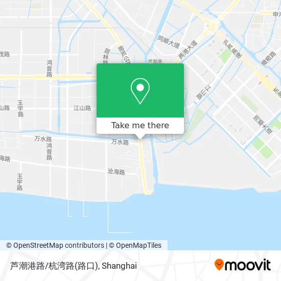 芦潮港路/杭湾路(路口) map