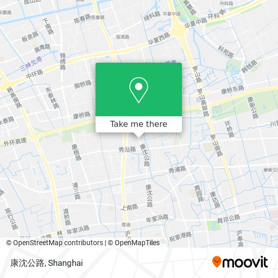 康沈公路 map