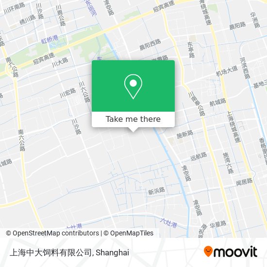 上海中大饲料有限公司 map