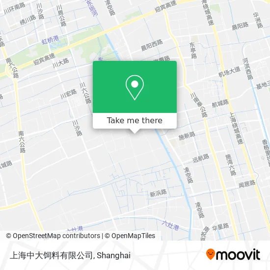 上海中大饲料有限公司 map