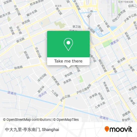 中大九里-亭东南门 map