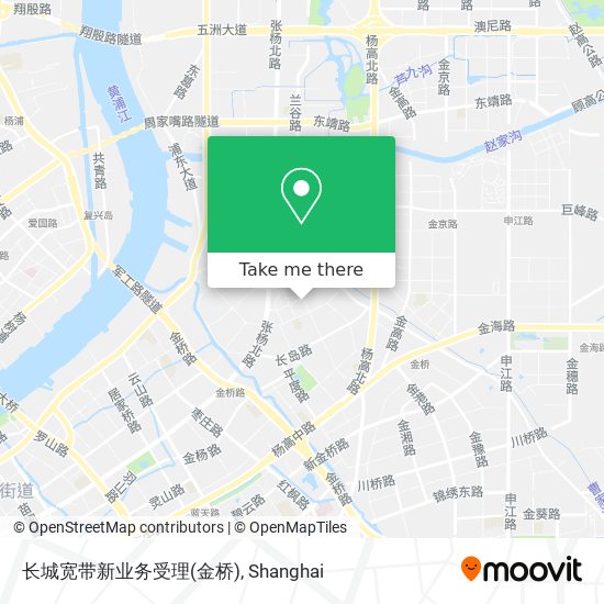 长城宽带新业务受理(金桥) map
