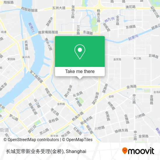 长城宽带新业务受理(金桥) map
