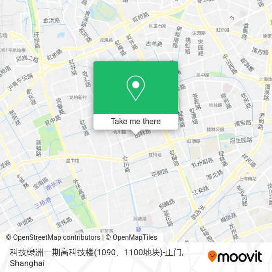 科技绿洲一期高科技楼(1090、1100地块)-正门 map