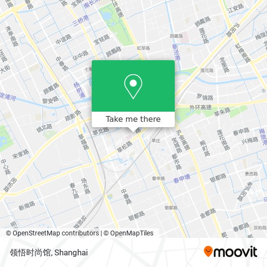 领悟时尚馆 map