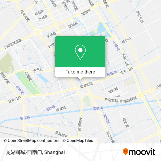 龙湖郦城-西南门 map