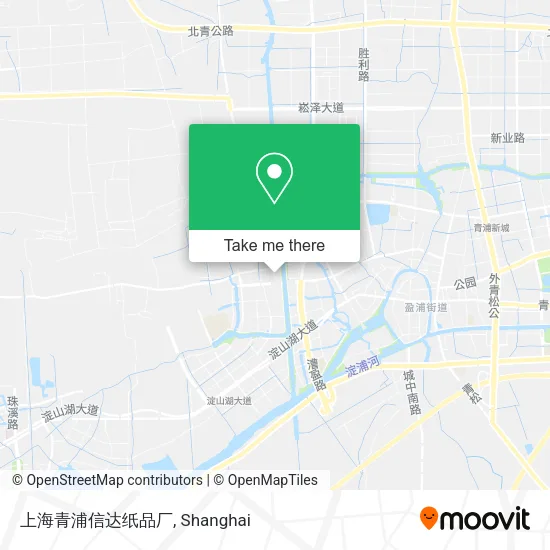上海青浦信达纸品厂 map