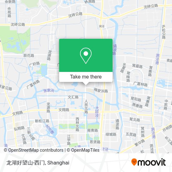 龙湖好望山-西门 map