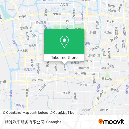 精驰汽车服务有限公司 map