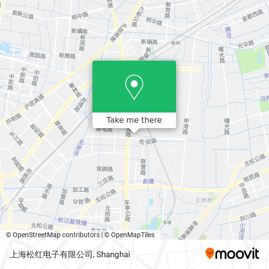 上海松红电子有限公司 map